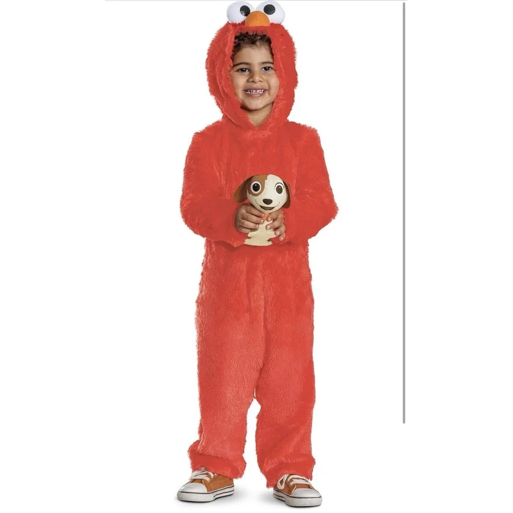Sesame Street Elmo w/ Tango Classic Toddler Costume Size M 3T-4T NEW